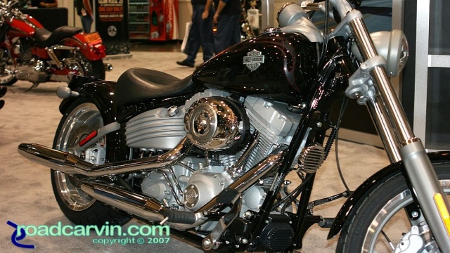 2007 Cycle World IMS - 2008 Harley-Davidson - Softail FXCW Rocker - Front